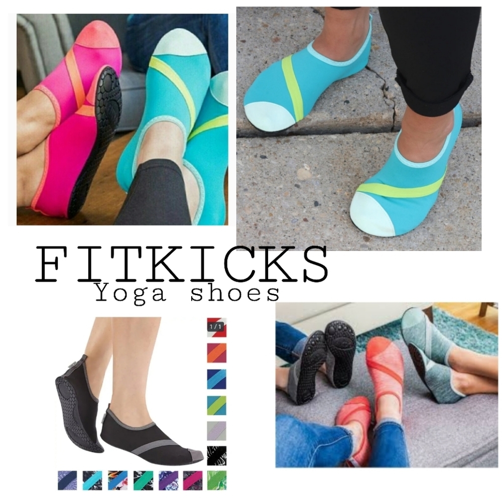 FITKICKS yoga shoes. Sz Med/Lrg (Women's 8 or 9)